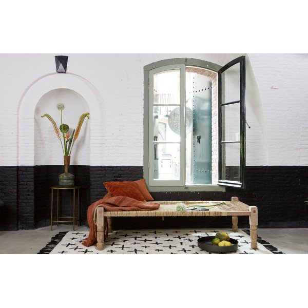 Mosadzný odkladací stolík v bronzovej farbe BePureHome Goddess, ⌀ 45,5 cm-image-1