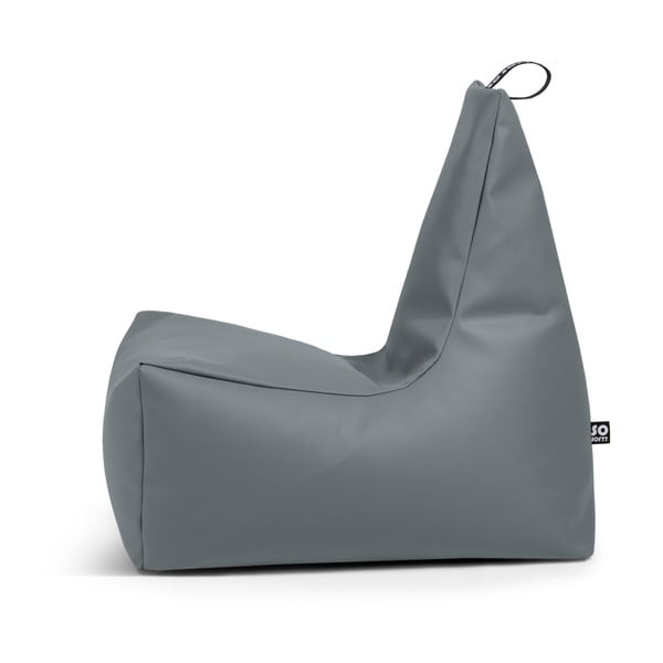 Čierny sedací vak z imitácie kože Icy XL – So Soft?-image-2