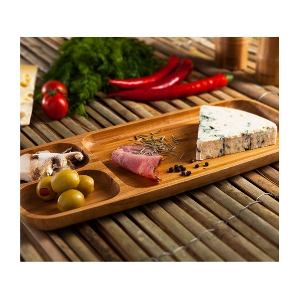 Bambusový servírovací podnos Bambum Fila, 32 x 14 cm-image-2