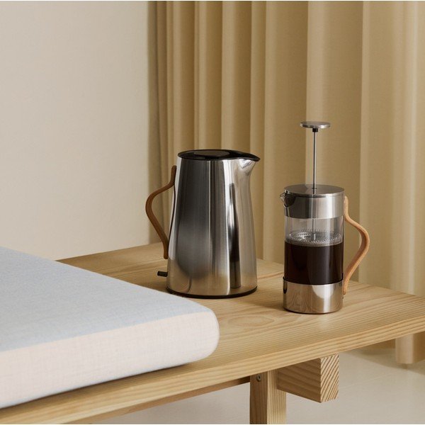 Rýchlovarná kanvica z nehrdzavejúcej ocele v striebornej farbe 1,2 l Emma – Stelton-image-1