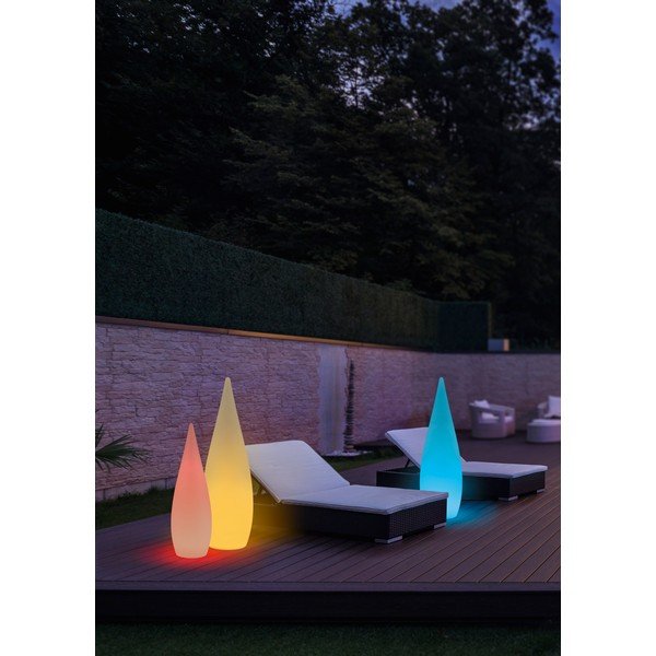 Vonkajšie svietidlo na diaľkové ovládanie ø 37 cm Palmas – Reality-image-2