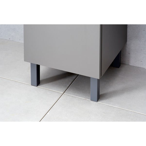 Sivé plastové nožičky 2 ks - Pelipal-image-1