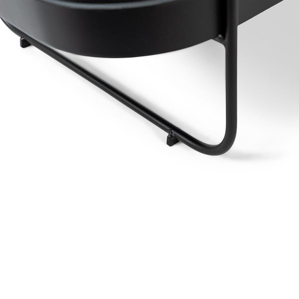 Kovový servírovací stolík na kolieskach 74x42 cm Gin & Trolley – Spinder Design-image-3