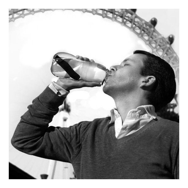 Modrá filtračná fľaša Black Bloom Eau Good s aktívnym uhlím, 800 ml-image-4