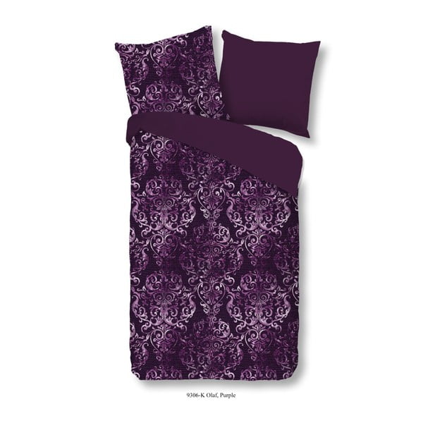 Bavlnené posteľné obliečky na jednolôžko Descanso Olaf, 140 × 200 cm