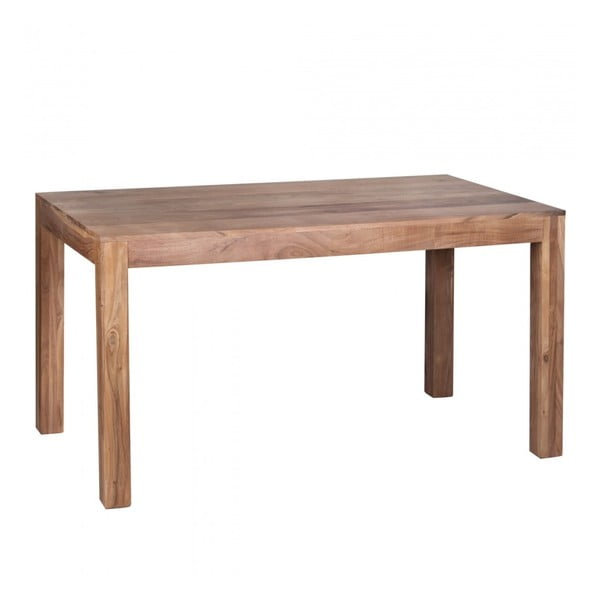 Jedálenský stôl z masívneho akáciového dreva Skyport Alison, 140 × 80 cm