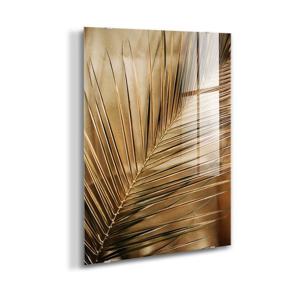 Tlačený sklenený obraz 80x120 cm Gold Palm  – Styler-image-4