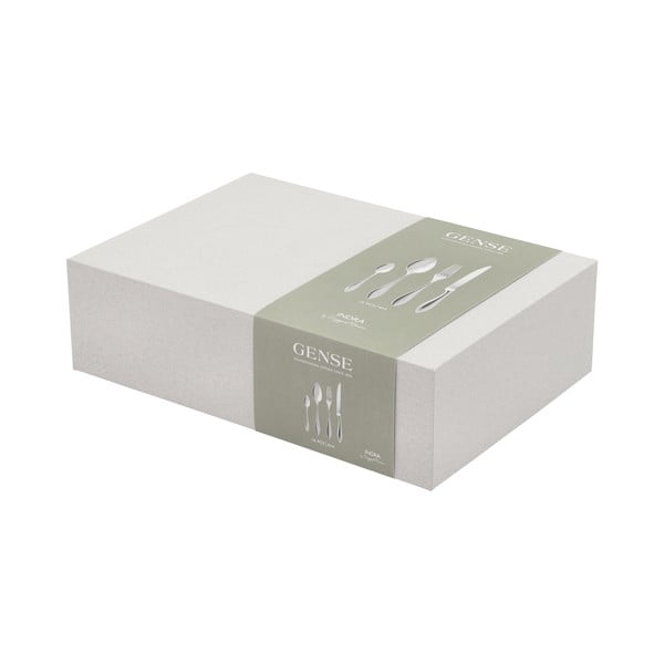 Antikoro príbor v striebornej farbe 16 ks Indra – Gense-image-3