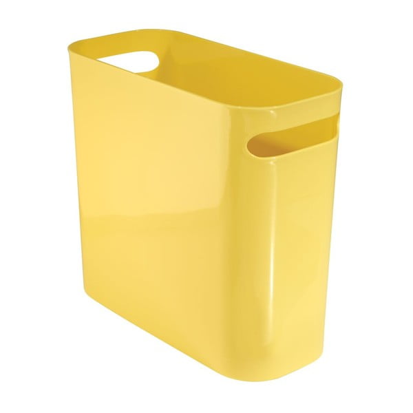 Úložný kôš Una Yellow, 27x12,5 cm