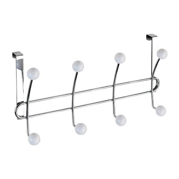 Sivý kovový vešiak na dvere 7 cm Lissa - Wenko-image-2