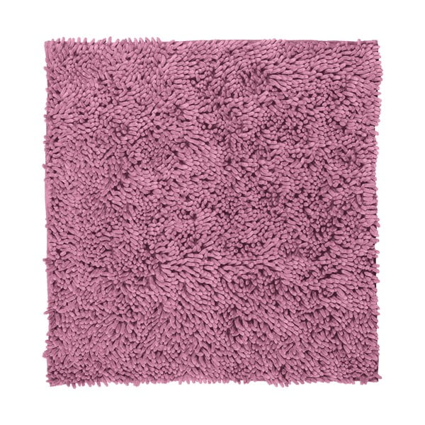 Svetloružový koberec ZicZac Shaggy, 60 x 100 cm