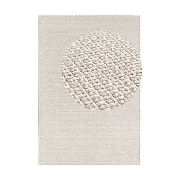 Krémovobéžový koberec vhodný aj na von Elle Decoration Secret Millau, 160 × 230 cm