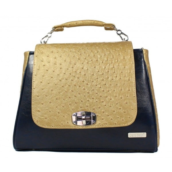 Modro-žltá kabelka Dara bags Elizabeth No.21