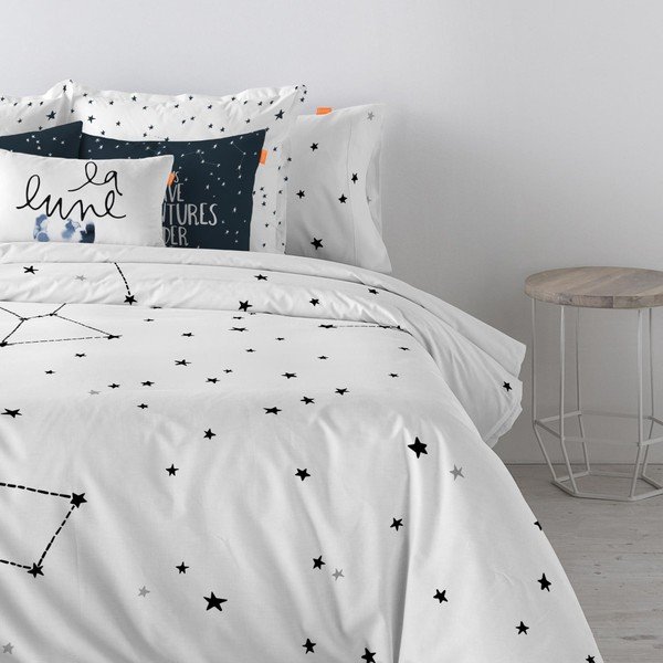 Bavlnená obliečka na paplón Blanc Constellation, 240 x 260 cm-image-1