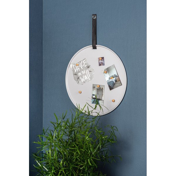 Sivá magnetická nástenka PT LIVING Perky, ø 50 cm-image-1