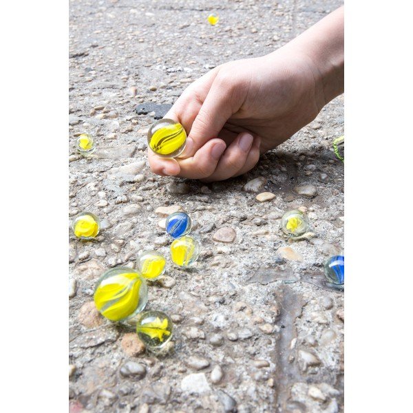 Sada 24 sklenených guľôčok na hranie Kikkerland Huckleberry-image-1