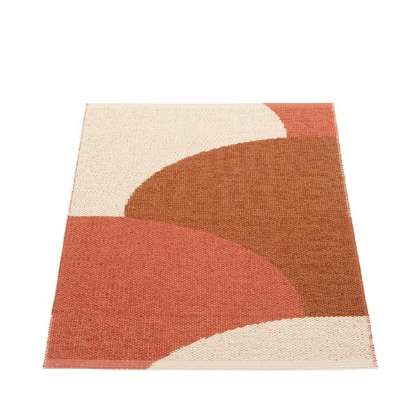 Vnútorný a vonkajší koberec v tehlovej farbe 70x90 cm Hill Brick Rust – Pappelina