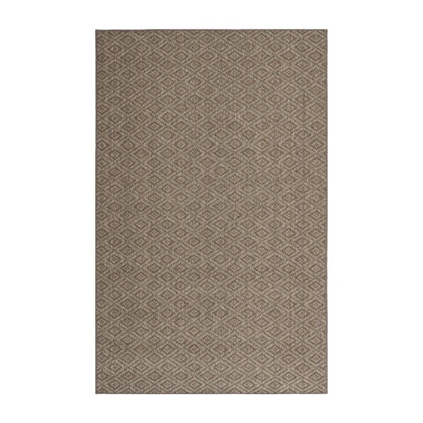 Hnedý vlnený koberec Safavieh Greenwich, 121 x 182 cm