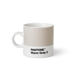 Svetlosivý hrnček Pantone Espresso, 120 ml