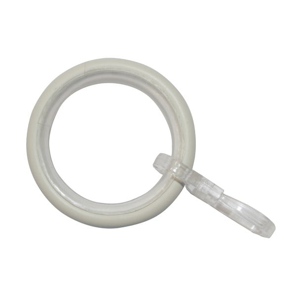 Krúžky na záclony s vložkou a háčikom v súprave 10 ks Elba - Gardinia