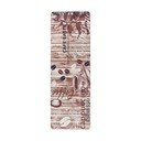 Hnedý kuchynský behúň Hanse Home Delicious Coffee, 67 x 180 cm