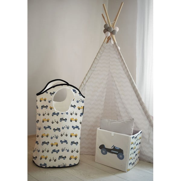 Látkový detský úložný kôš Ralley - Butter Kings-image-1