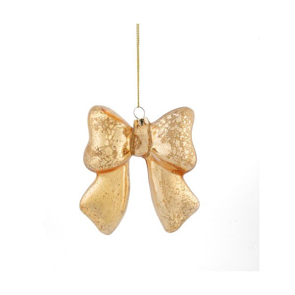 Sklenená vianočná ozdoba 3,5 cm Bow – Sass & Belle