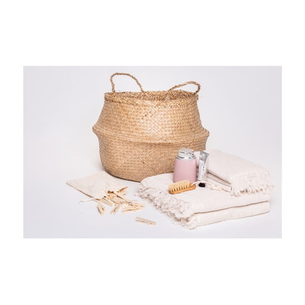 Súprava 6 krémovobielych uterákov a 2 osušiek zo 100% bavlny Bonami Selection-image-3