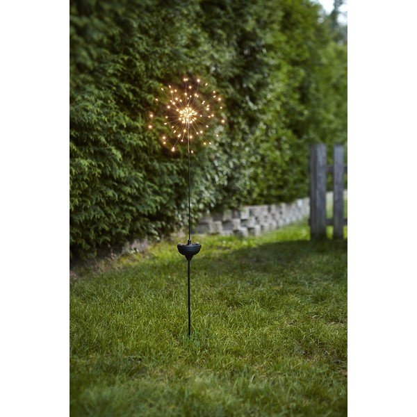 Vonkajšie solárne LED svietidlo s bielymi diódami Star Trading Firework, výška 100 cm-image-3