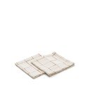 Textilné obrúsky v súprave 2 ks 45x45 cm Ersen – Kave Home