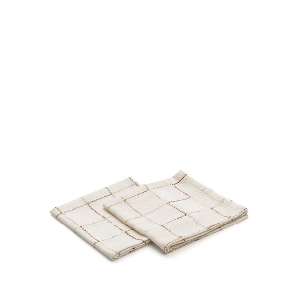 Textilné obrúsky v súprave 2 ks 45x45 cm Ersen – Kave Home