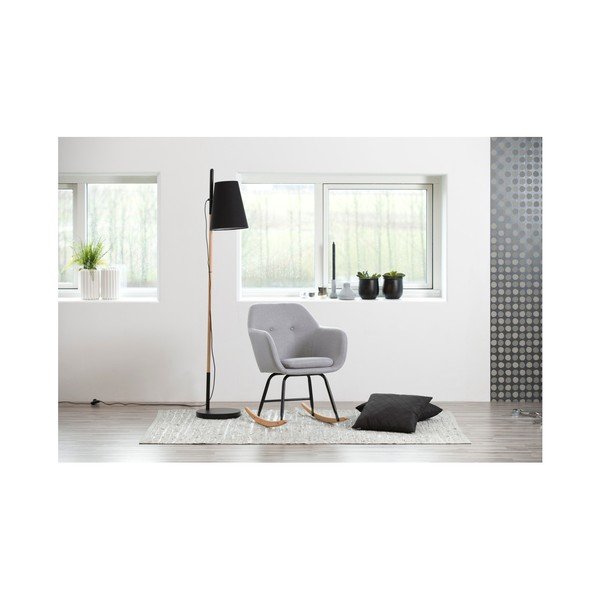 Svetlosivé hojdacie kreslo Actona Emilia-image-1