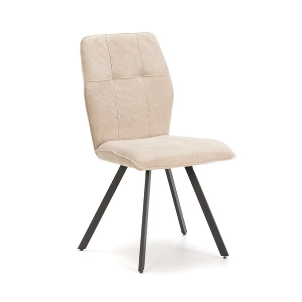 Béžové jedálenské stoličky v súprave 4 ks Mery - Marckeric-image-2