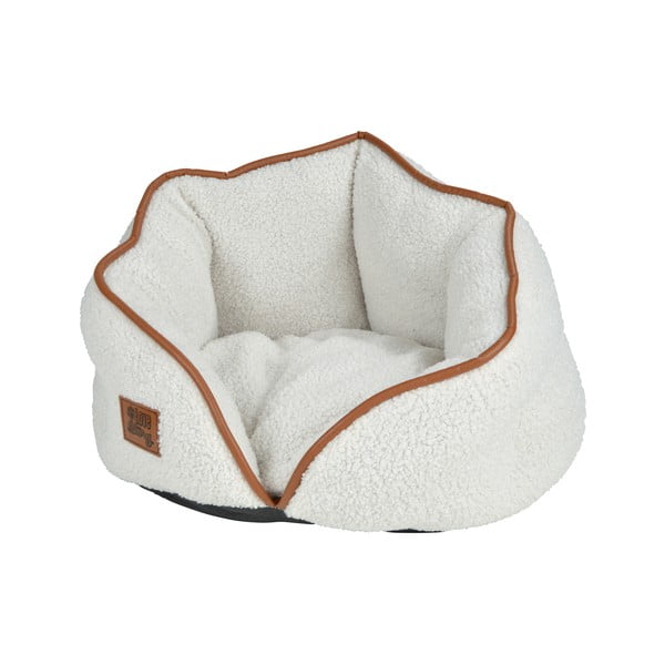 Krémový pelech pre psa 32x40 cm – Love Story