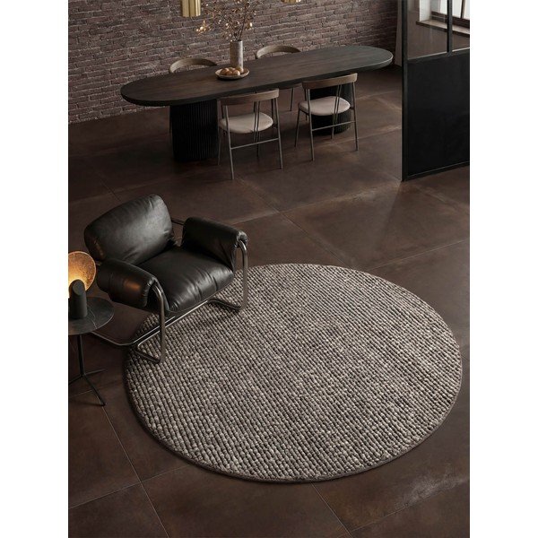 Svetlosivý okrúhly koberec ø 160 cm Wilma – Villeroy&Boch-image-1