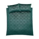 Zelené obliečky na dvojlôžko/predĺžené 230x220 cm Art Deco Pearl – Catherine Lansfield