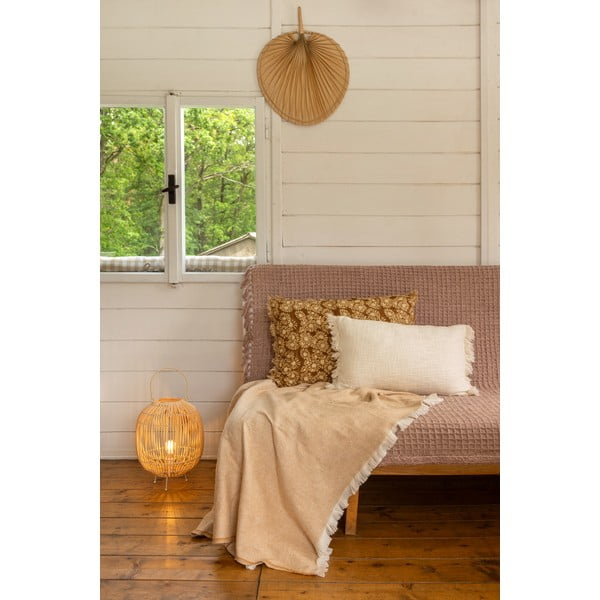 Ratanová stolová lampa Casa Selección-image-1