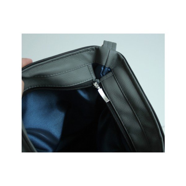 Bielo-sivá kabelka Dara bags Darian Big No.91-image-1