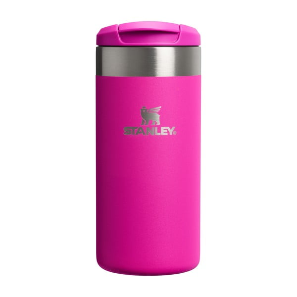 Ružový termo hrnček z nehrdzavejúcej ocele 350 ml AeroLight™ Transit Mug Violet Blossom – Stanley