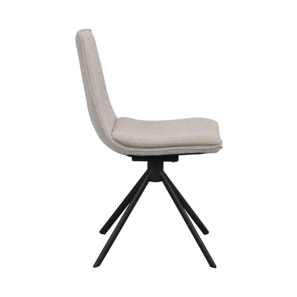 Béžové otočné jedálenské stoličky v súprave 2 ks Lowell - Rowico-image-4