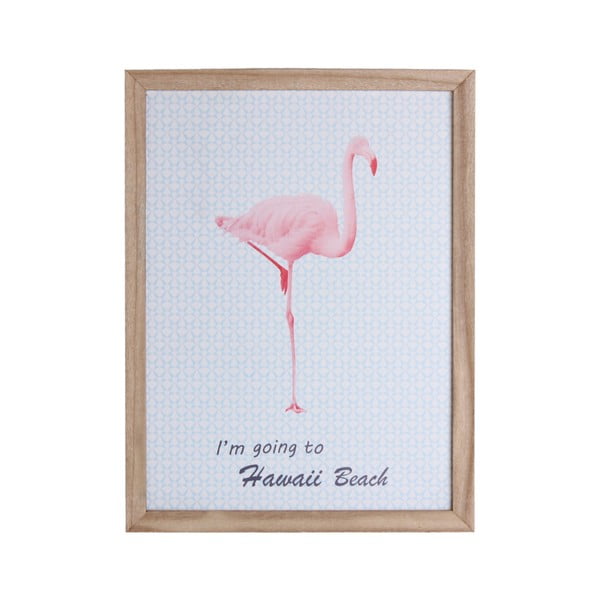 Drevený rámik Maiko Flamingo
