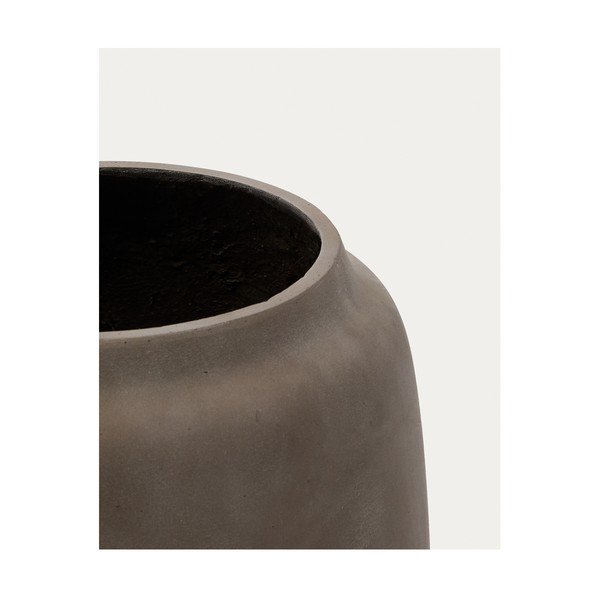 Betónový obal na kvetináč ø 53 cm Lira – Kave Home-image-3