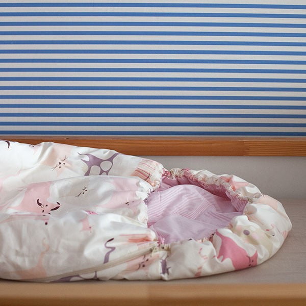 Detský spací vak Bartex Ružové zvieratká, 70 × 180 cm-image-4