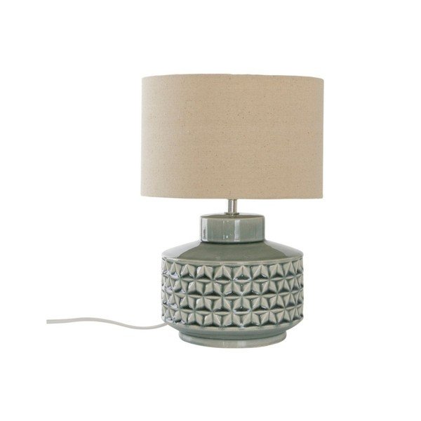 Sivá/béžová keramická stolová lampa (výška  35 cm) Monica – Jotex
