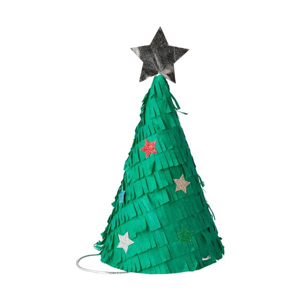 Párty čiapočky v súprave 6 ks Christmas Tree - Meri Meri