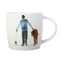 Biely porcelánový hrnček 400 ml Little Dog – Maxwell & Williams