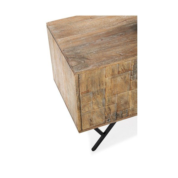 TV stolík z mangového dreva v prírodnej farbe 175x55x40 cm Priya – MOME-image-2