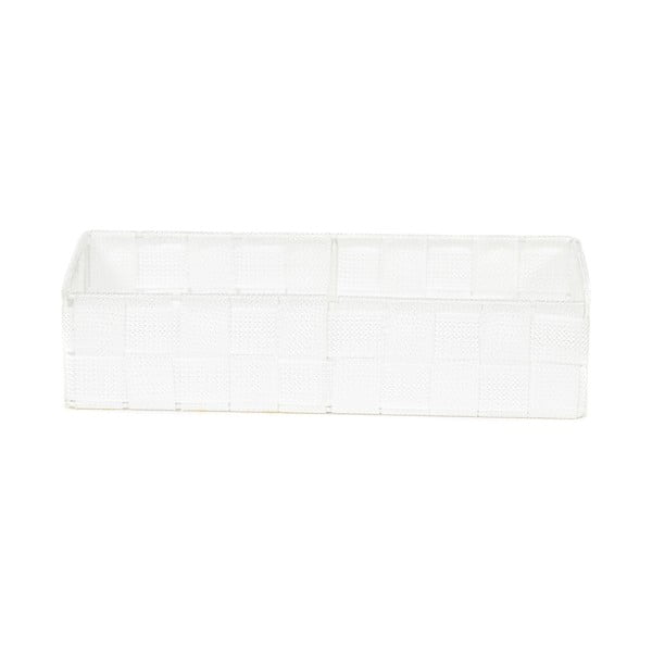 Biely kúpeľňový organizér Compactor Stan, 12 x 30 cm