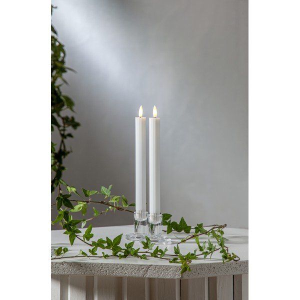 LED sviečky v súprave 2 ks (výška  25 cm) Flamme Stripe – Star Trading-image-3