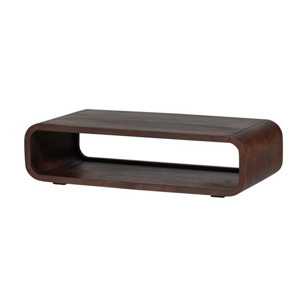 Konferenčný stolík z mangového dreva v tmavoprírodnej farbe 60x120 cm Kinu – WOOOD-image-2